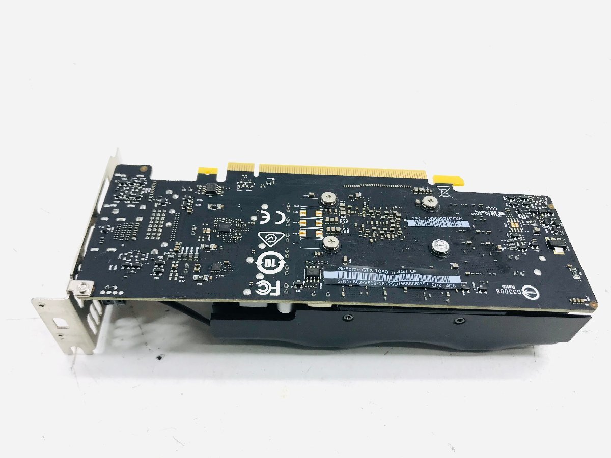 中古動作品 msi GeForce GTX1050Ti 4GT LP グラフィックボードの画像2