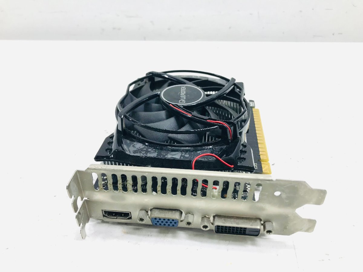 中古動作品 グラフィックボード LEADTEK GeForce GTX650Ti 1024mb 128bitの画像1