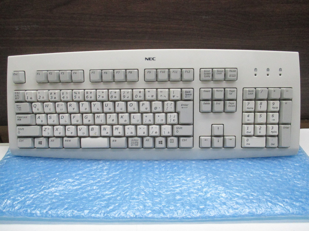 【中古品】NEC USB接続 日本語キーボード KU-1003_画像1