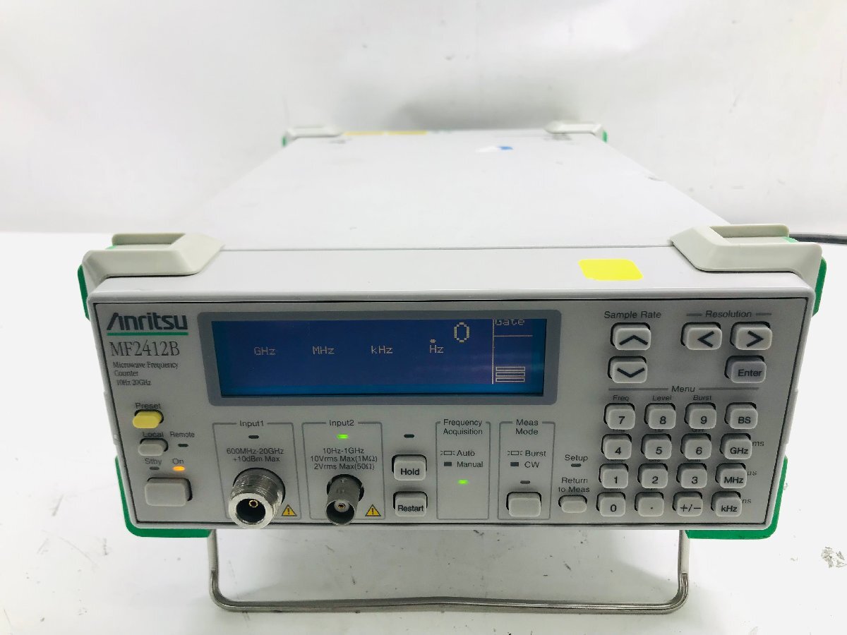 ☆Anritsu MF2412B Microwave Frequency Counter 10Hz to 20GHz 周波数カウンタの画像1