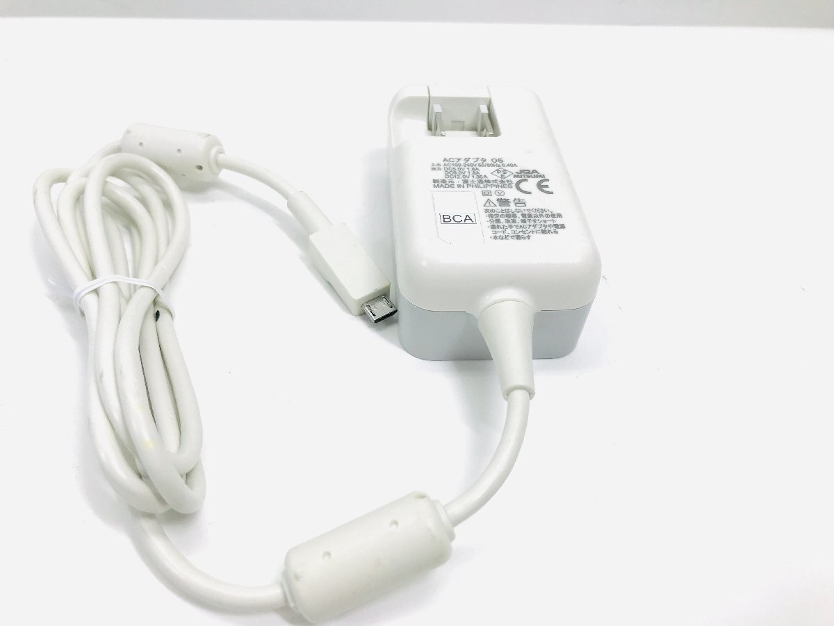 docomo original microUSB charger AC adapter 05 Type-B sudden speed charge correspondence white NTT docomo AC adaptor 05 micro USB DoCoMo 