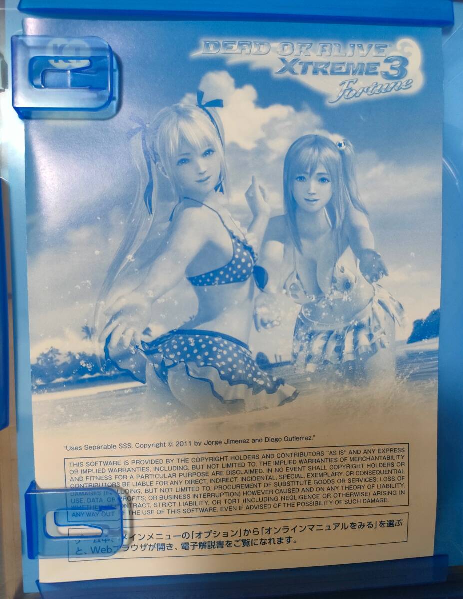 デッド オア アライブ エクストリーム３ フォーチュン　/　DEAD OR ALIVE Xtreme 3 Fortune 【PS4ソフト】_画像3