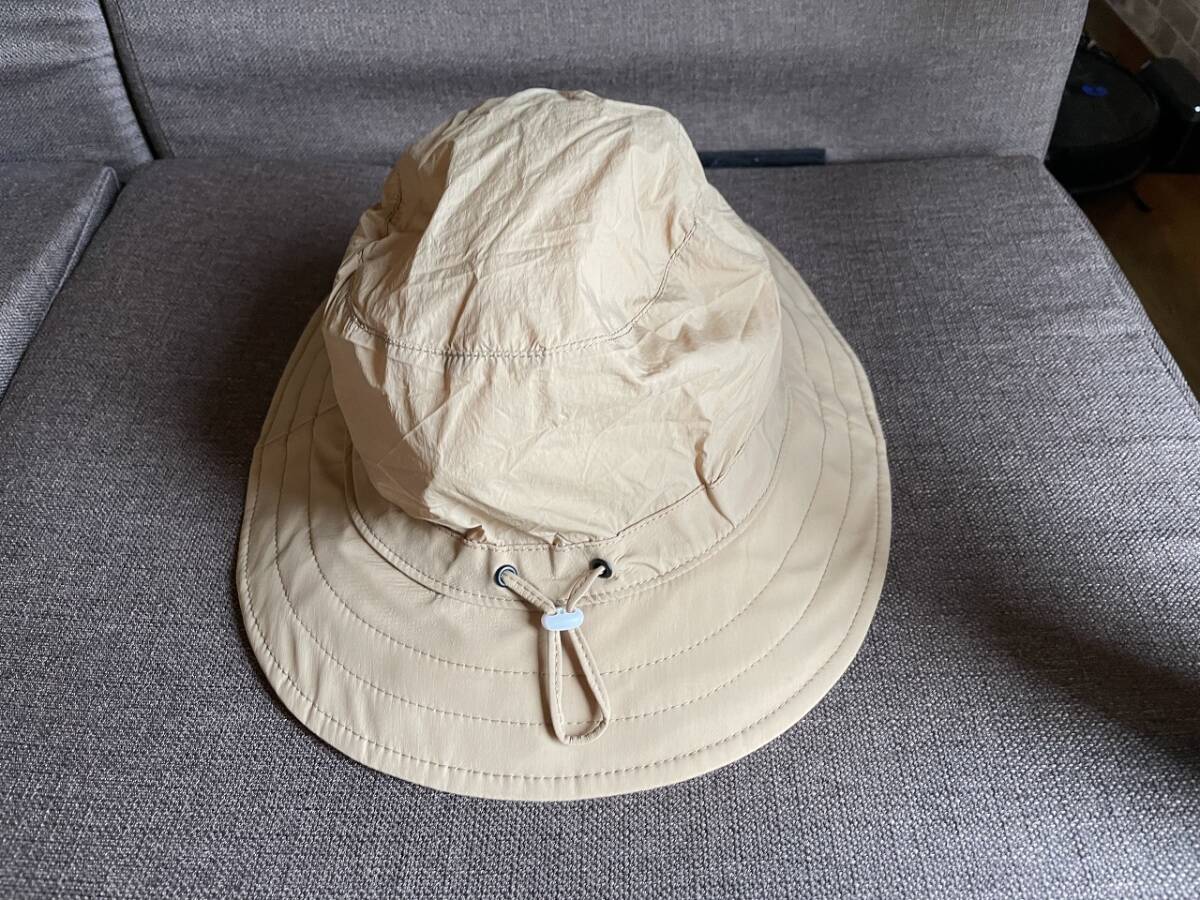  new goods GEOGRAPHICAL NORWAY ultrathin light weight sunshade for trekking hat Sand color free size 