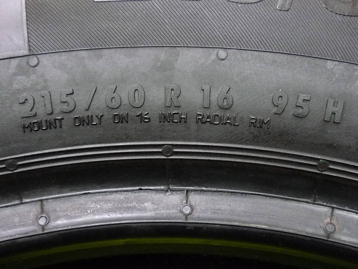 8586 中古 4本 215/60R16 95H コンチネンタル コンチ エコ コンタクト 5 Conti Eco Contact 5 215 60 16 215-60-16 215/60/16_画像6