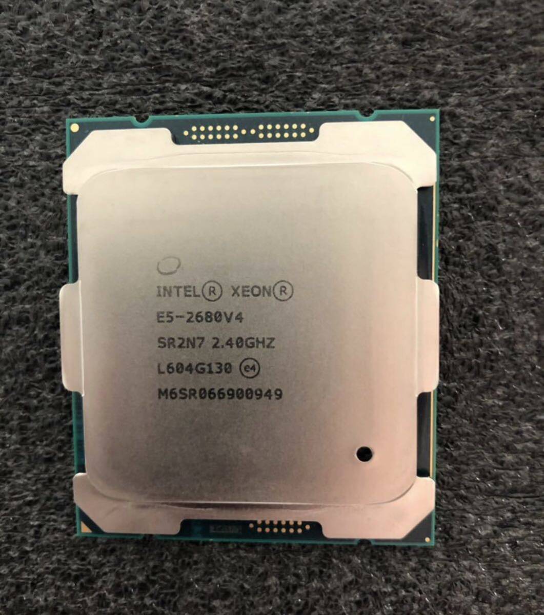 Intel xeon E5-2680v4　正規完動品 ＠送料無料_画像1