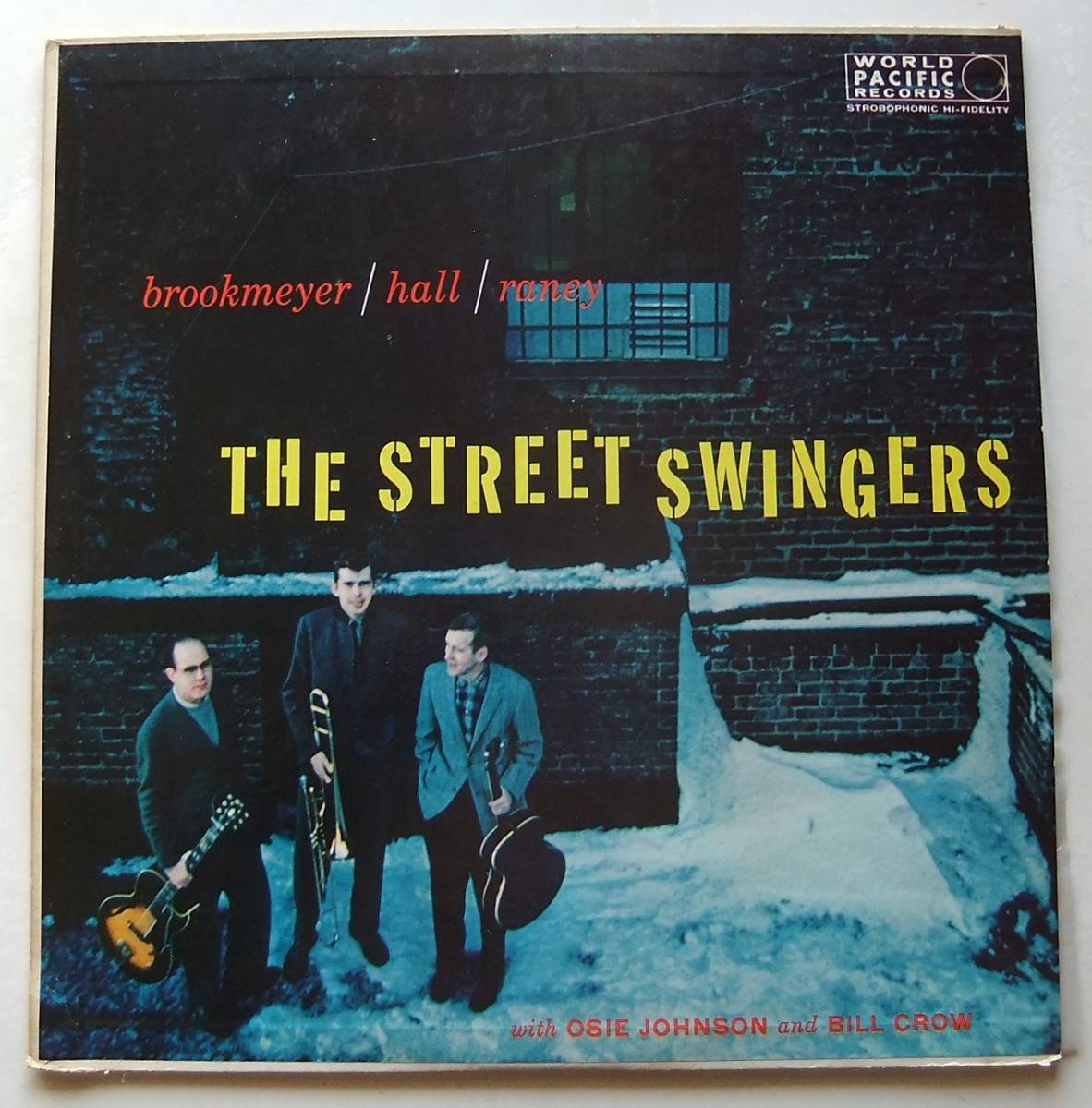 ◆ BOB BROOKMEYER / JIM HALL / JIMMY RANEY / The Street Swingers ◆ World Pcific PJ-1239 (black:dg) ◆