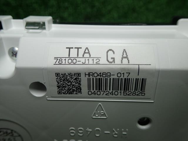Ｎ－ＢＯＸ DBA-JF3 スピードメーター G547P 78100-TTA-J11_画像3