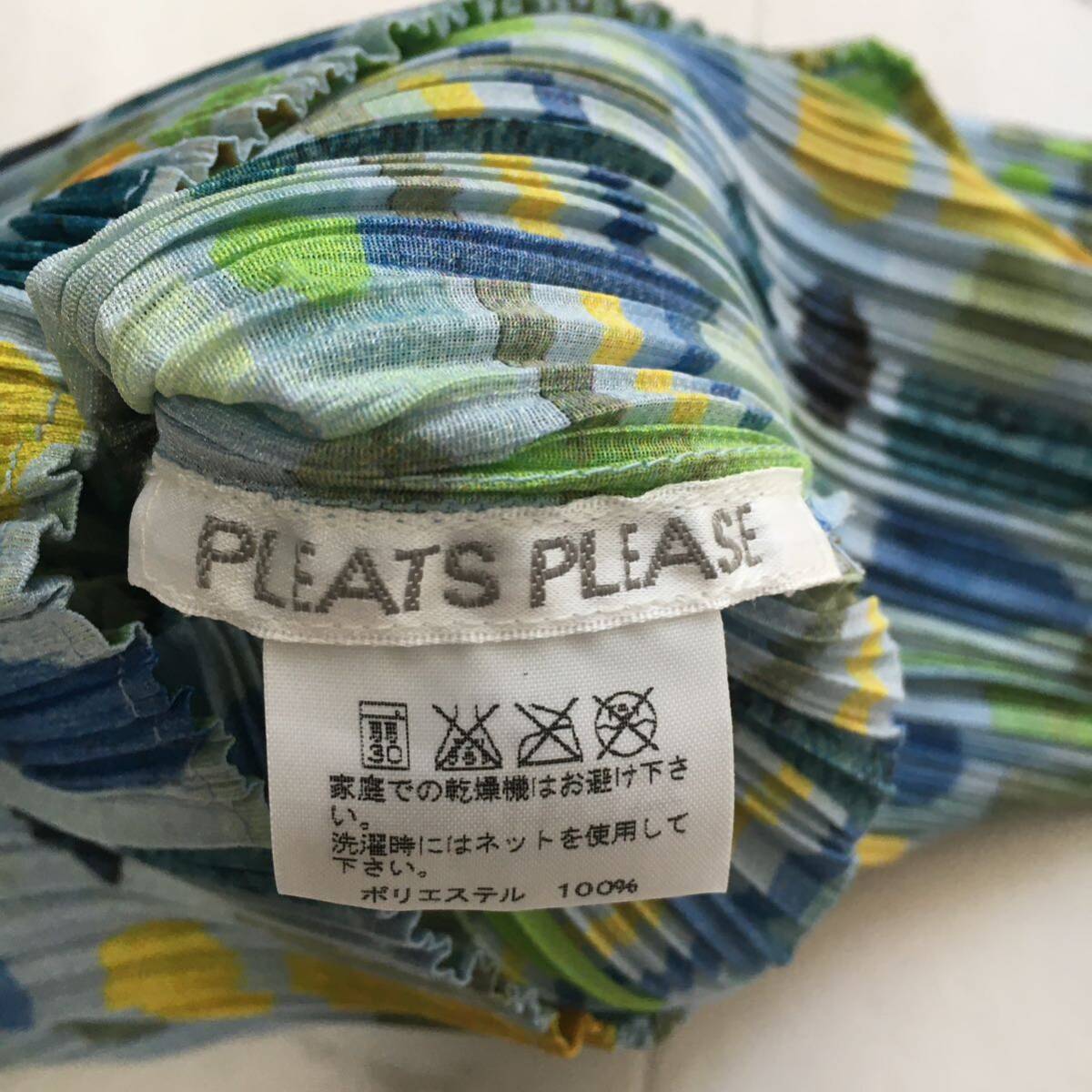 美品　PLEATS PLEASE プリーツプリーズ　レアプリント　トップス　カットソー　送料無料_画像4