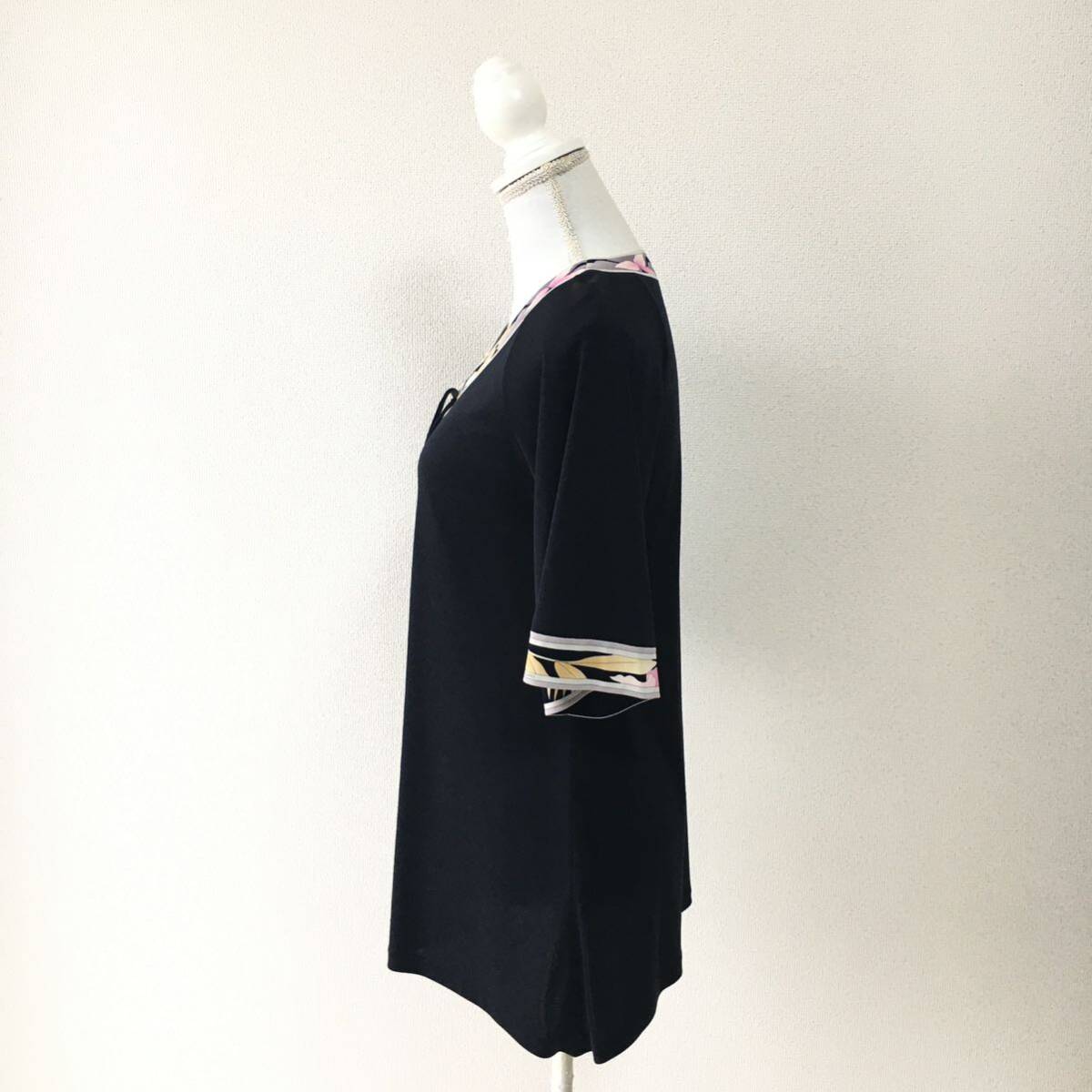 美品 LEONARD レオナール カンカン ストレッチ ドレス 美品 LEONARD レオナール カンカン ストレッチ ドレス