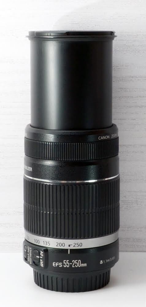 ★Canon EF-S 55-250mm IS★手ぶれ補正付き望遠 1ヶ月動作補償あり！の画像4