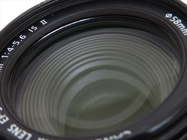 ◆◇Canon キャノン EF-S 55-250mm F4-5.6 IS II 望遠ズームレンズ レンズキャップ付◇◆の画像4