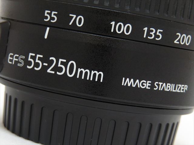 ◆◇Canon キャノン EF-S 55-250mm F4-5.6 IS II 望遠ズームレンズ レンズキャップ付◇◆の画像7