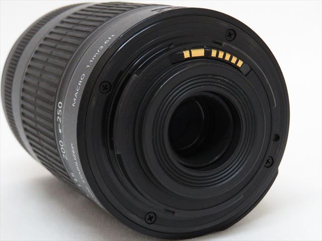 ◆◇Canon キャノン EF-S 55-250mm F4-5.6 IS II 望遠ズームレンズ レンズキャップ付◇◆の画像8