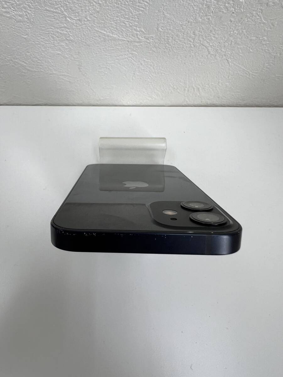 【ジャンク/中古】iPhone 12mini 128GB ブラック バッテリー互換品 Apple版 判定ー SIMロック解除済み 【1円スタート】の画像10