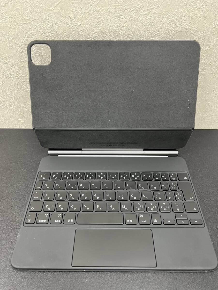 【中古】Apple iPad Magic keyboard Black A2261 (iPadAir第4世代/11インチiPadPro第1,2世代) Apple Pencil2付き【1円スタート】の画像3