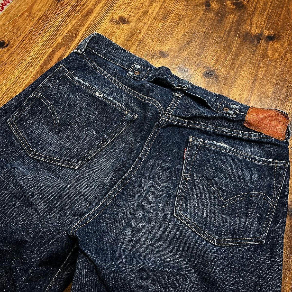 リーバイス LEVI'S VINTAGE CLOTHING 501XX W36 L36 37501 セルビッチ 赤耳 シンチバック ビックE_画像9