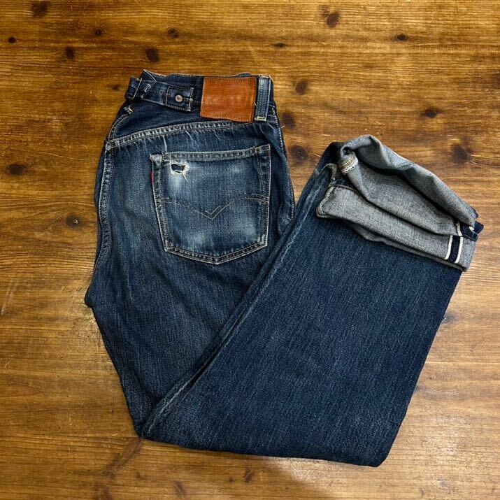 Levi's リーバイス 501XX W33 L36 37501復刻 デニムパンツ BigE セルビッチ 赤耳 ボタンフライ 革パッチ 隠しリベット シンチバックの画像2