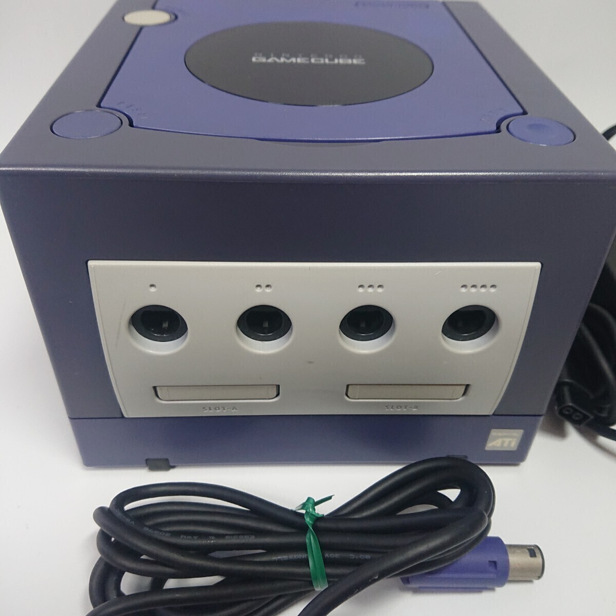  Game Cube body operation verification settled nintendo Nintendo memory card complete set violet 