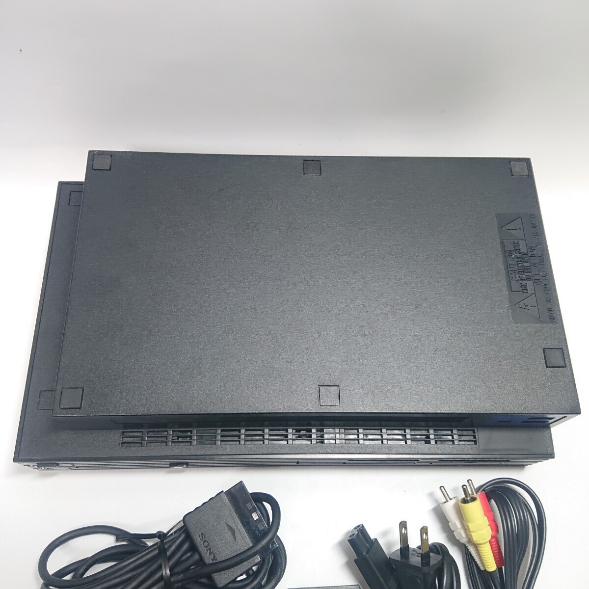 【メンテ済み】PS2 SCPH-30000 動作確認済み SONY ソニー プレイステーション2 ブラック 本体 PlayStation2 メモリーカード 一式 