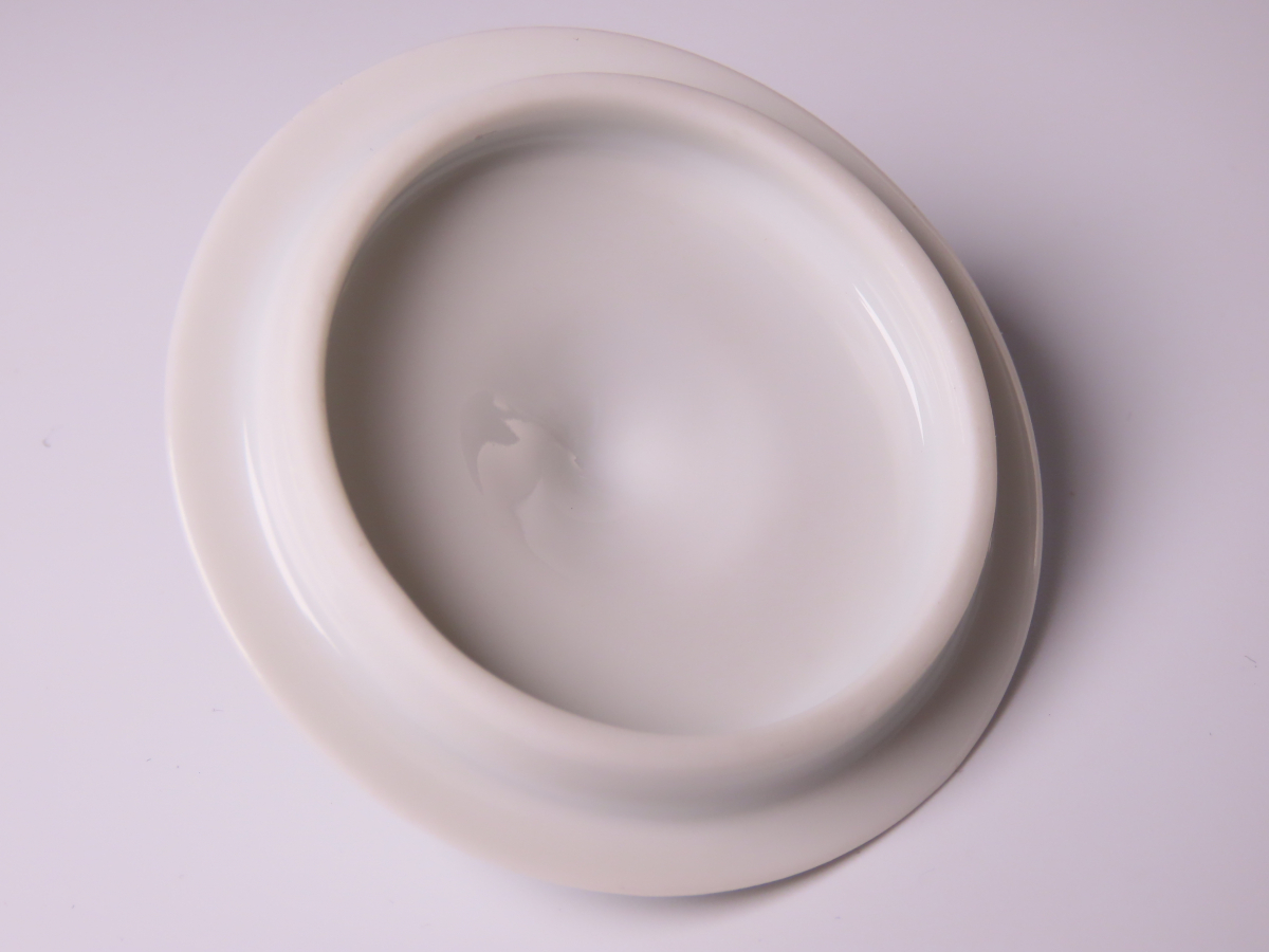 【ONE'S】Haviland LIMOGES アビランド リモージュ アンペラトリス ユジェニー エリゼ宮殿 晩餐会用食器 シュガーポット 高8cmの画像8