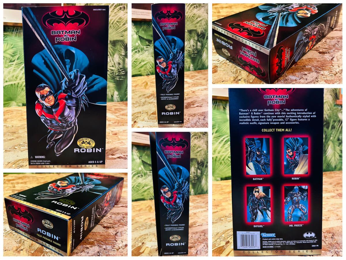 90' vintage Kenner Batman & Robin Collector Series 12 Figure ×3◆ビンテージバットマン&ロビン12インチフィギュア公開当時Mr.フリーズ_画像7