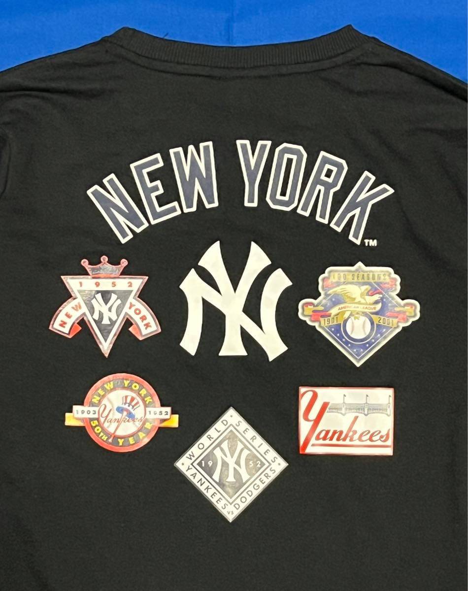 MLB ニューヨーク・ヤンキース トレーナー スウェット ブラック 150cm 子供 キッズ MLB公式ライセンス品 新品