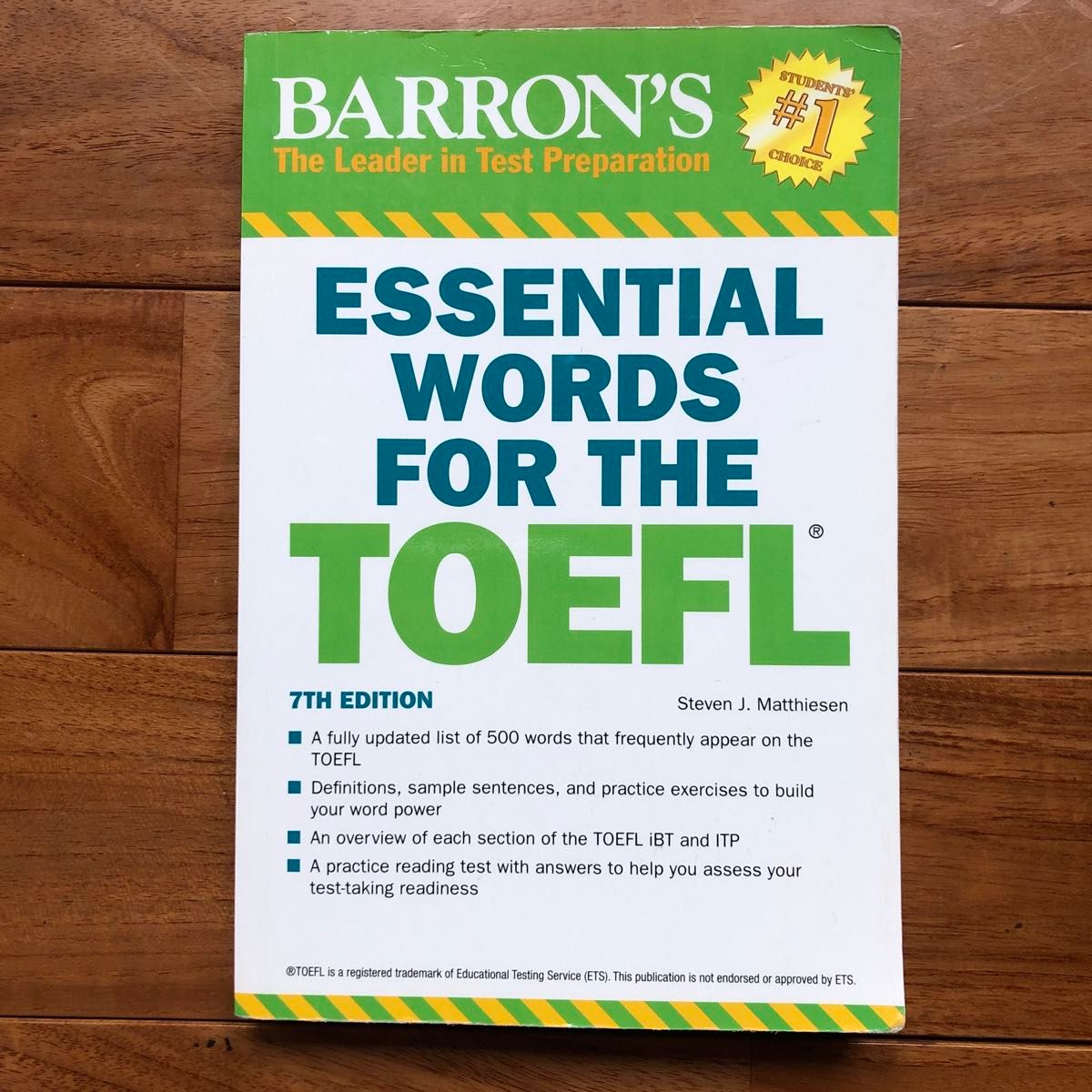Essential Words for the TOEFL (Barrons Test Prep)
