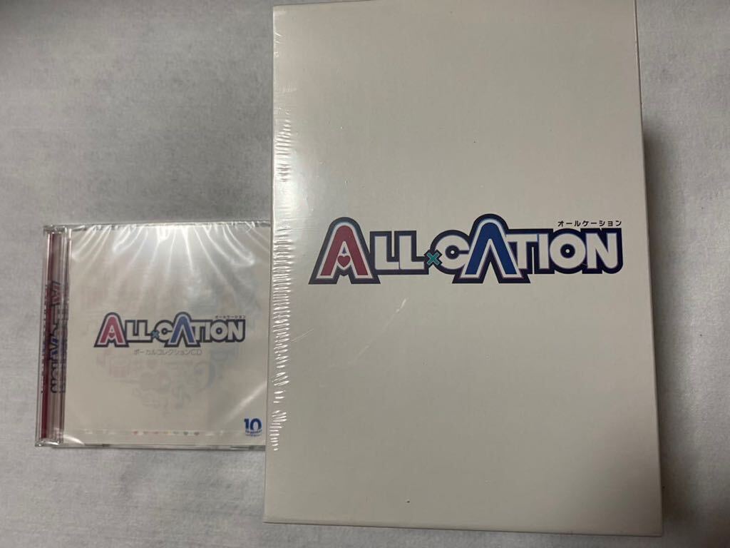【シュリンク付き】ALL×CATION 本編Disk 、ボーカルコレクションCD、カレンダー_画像1