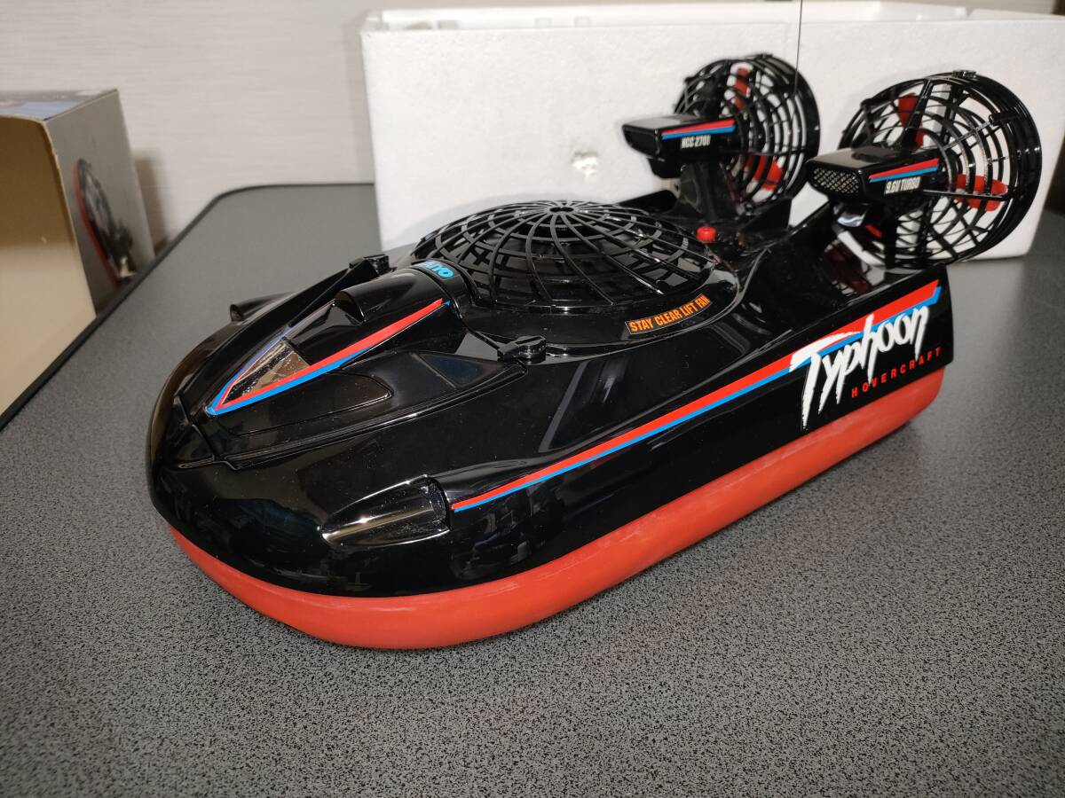 タイヨー 1/8 水陸両用 タイフーン ホバークラフト 電動R/C スケールスピード120km/h 動作確認済 ２個セット_画像7