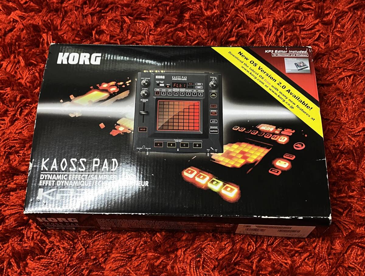 KORG KAOSS PAD KP3 KP-3 コルグ エフェクター 箱付の画像1