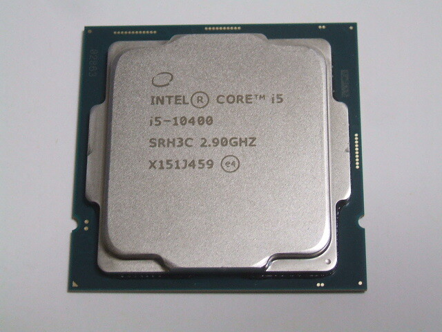 ■インテルCPU■第10世代 Core i5-10400 (2.90～4.30GHz)■ 6コア/6スレッド ■ SRH3C ■LGA1200■インテル製検査ソフト：正常の画像1