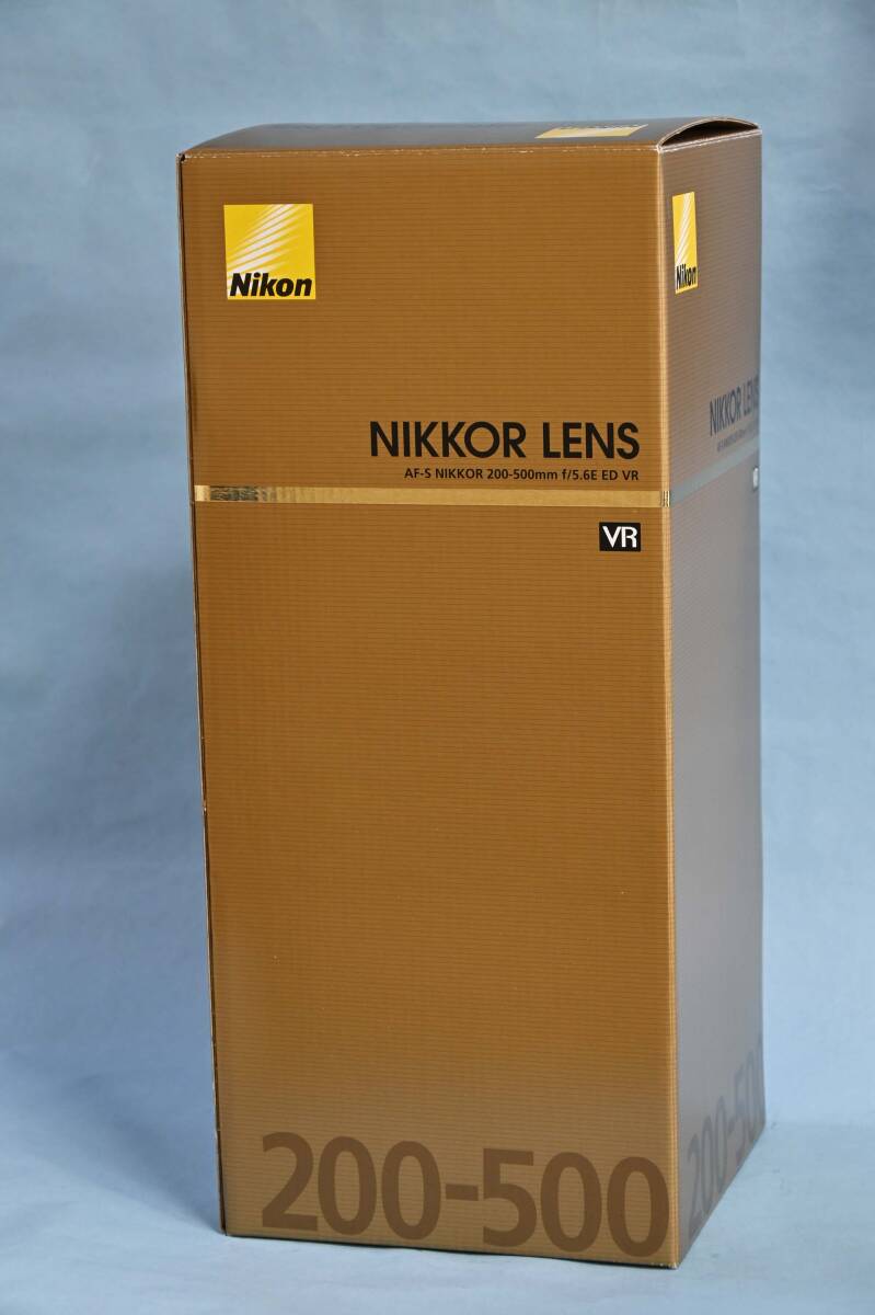 【美品】ニコン・Nikon AF-S NIKKOR 200-500mm f/5.6E ED VR 望遠ズーム・FマウントCPU内蔵Eタイプ、AF-Sレンズの画像7