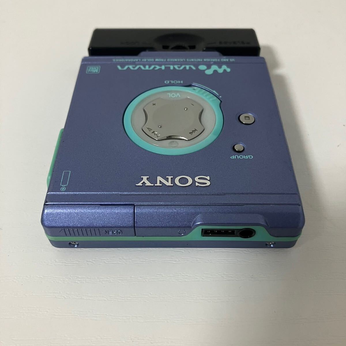 SONY ソニー WALKMAN ウォークマン MZ-E501 リモコン RM-MC10L イヤホン 付き 美品の画像4