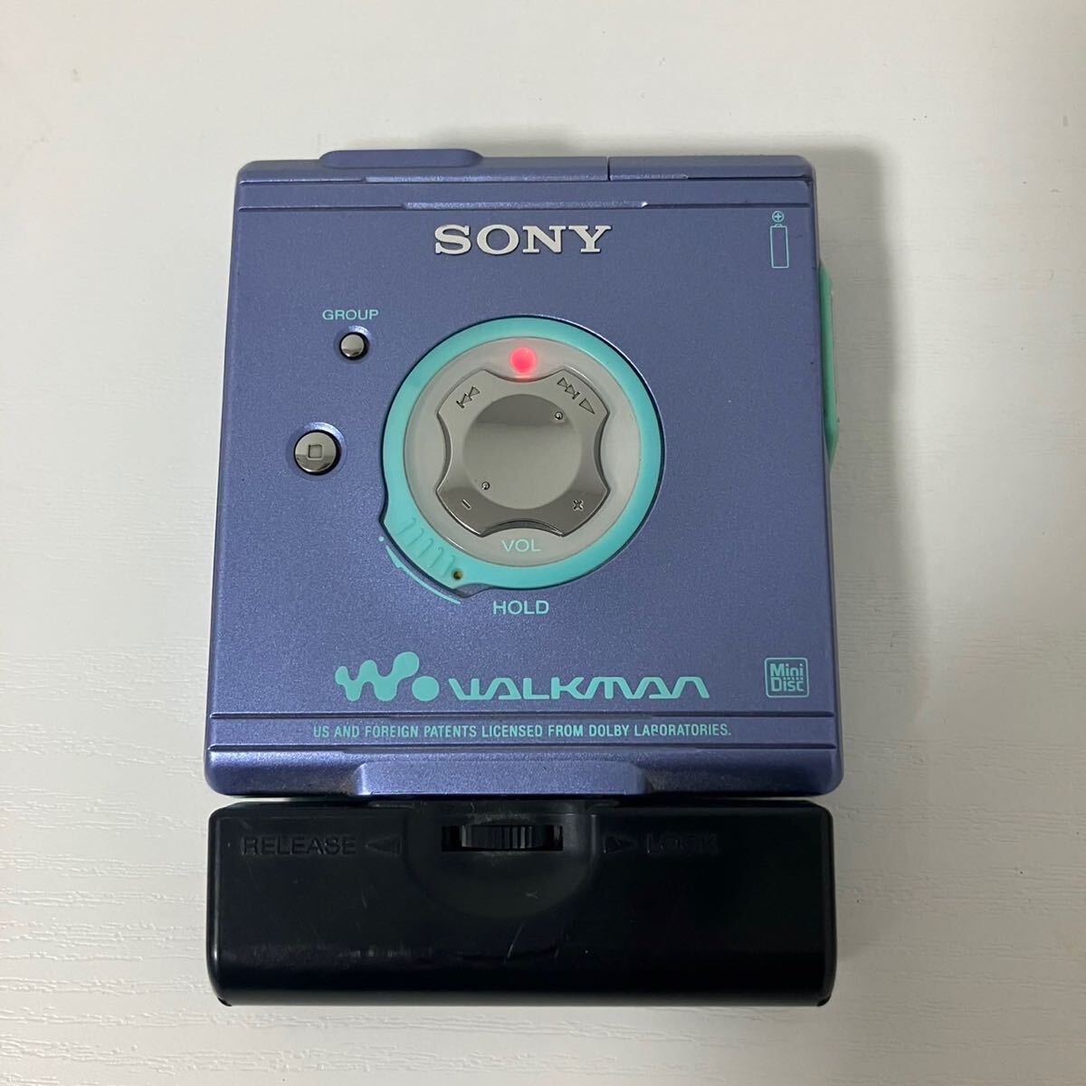 SONY ソニー WALKMAN ウォークマン MZ-E501 リモコン RM-MC10L イヤホン 付き 美品の画像2