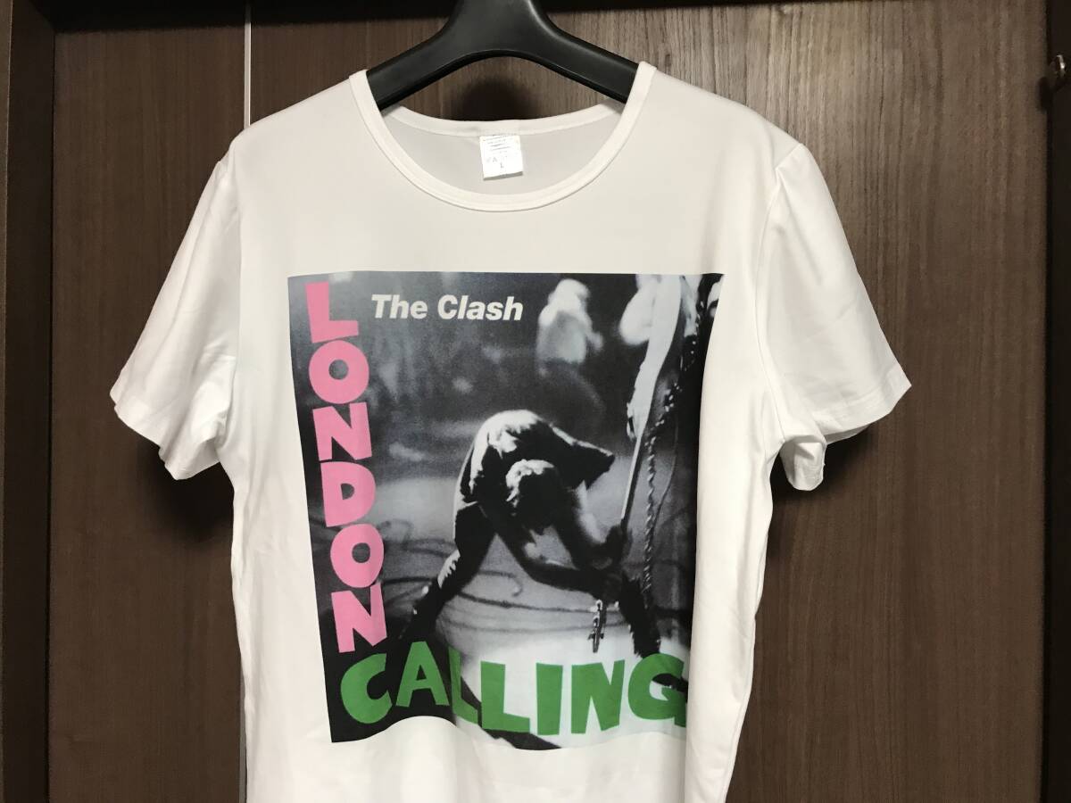 Tシャツ ロンドンコーリング ザ クラッシュ the clash パンク joe strummer モッズ mods バンドT ジョーストラマー ポールシムノンの画像3