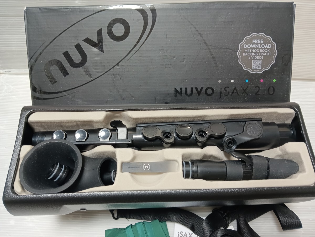NUVO ヌーボ プラスチック製 サックスiSAX*Black N520JBBKの画像3