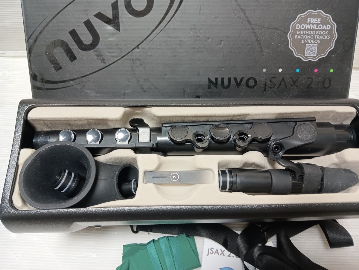 NUVO ヌーボ プラスチック製 サックスiSAX*Black N520JBBKの画像6