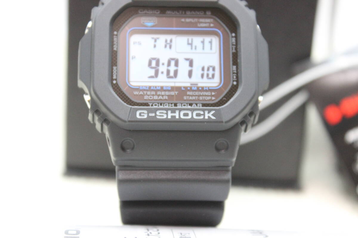 ■未使用品・送料無料■　カシオ 腕時計 CASIO G-SHOCK GW-M5610U-1CJF MULTIBAND6 [DIGITAL 5600 SERIES]（国内正規品）_画像6