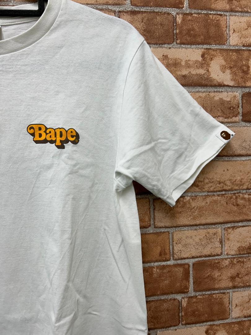 A BATHING APE 　Tシャツ　メンズMサイズ　エイプサファリ_画像3