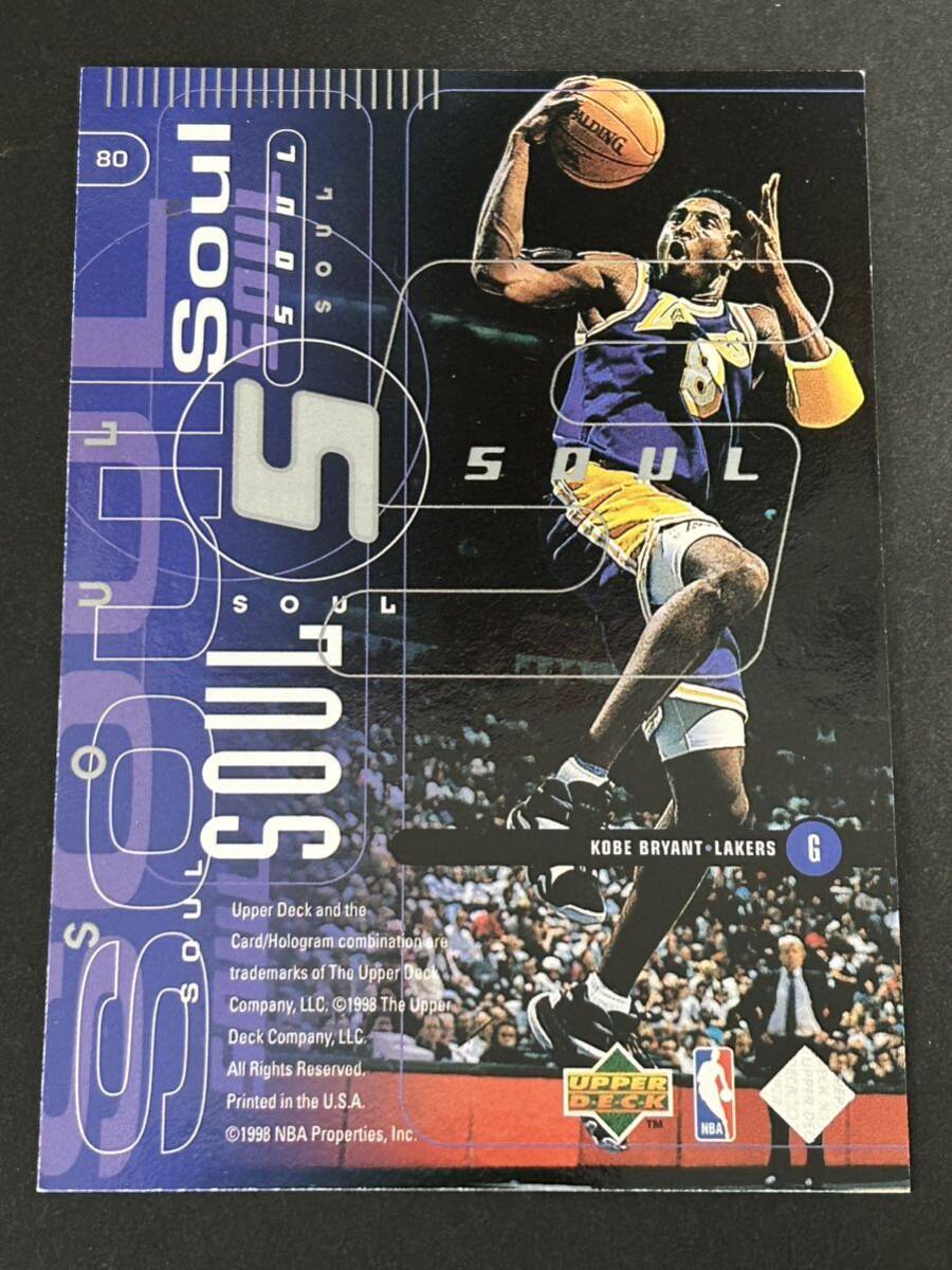 NBA 98-99 UPPER DECK #80 Shaquille O'Neal/Kobe Bryantの画像6