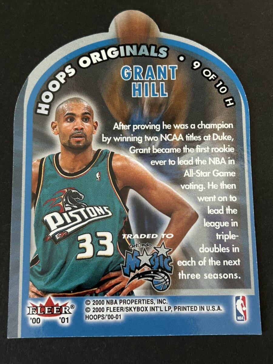 NBA 00-01 HOOPS HOT PROSPECTS ORIGINALS #9H Grant Hillの画像6