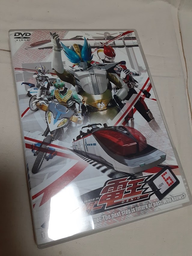 仮面ライダー電王 VOL.6 DVD　全巻収納BOX付　ユーズド品_画像4