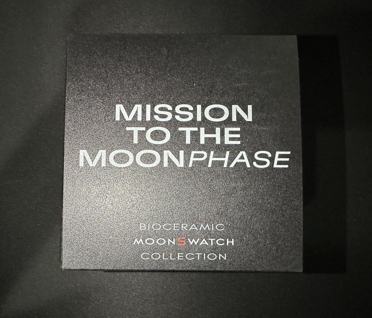 Snoopy x OMEGA x Swatch BIOCERAMIC MoonSwatch Mission To The Moonphase Black スヌーピー × オメガ × スウォッチ 正規品 本物の画像6