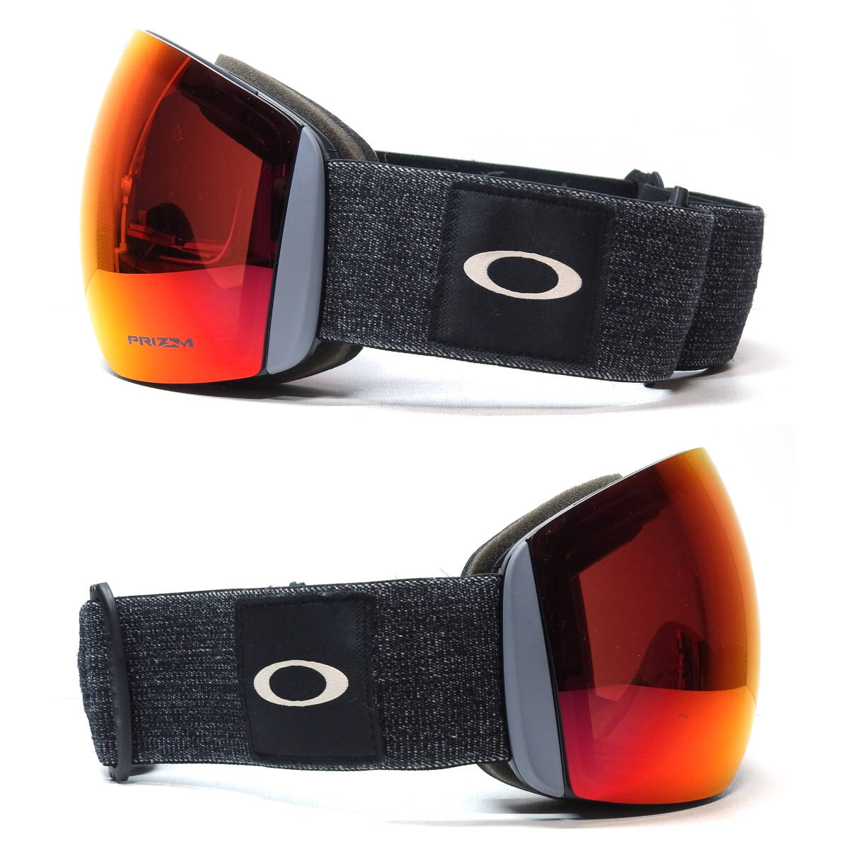 ■OAKLEY■FLIGHT DECK XL Prizm TORCH IRIDIUM オークリー フライトデッキ レッドミラー系 アジアンフィット■の画像5