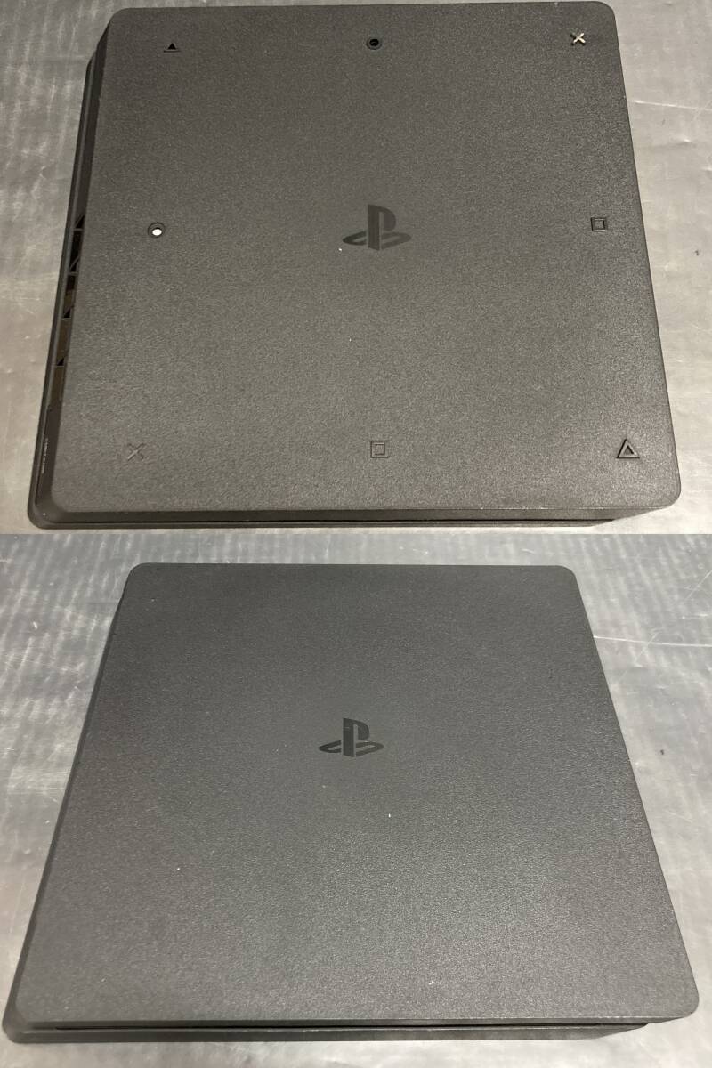  ■【簡易動作確認済】PlayStation4 プレイステーション4 ジェット・ブラック 500GB [CUH-2000AB] ※欠品有の画像3