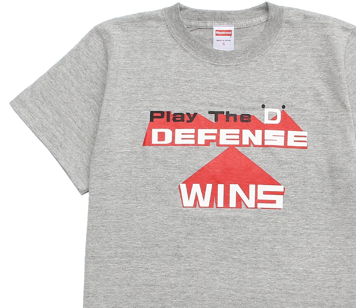 1円～ 1スタ Royalwest ロイヤルウエスト Tシャツ 半袖 S/S PLAY THE D DEFENCE SHORT SLEEVE TEE CALIFORNIA メンズ ショートスリーブ Lの画像8