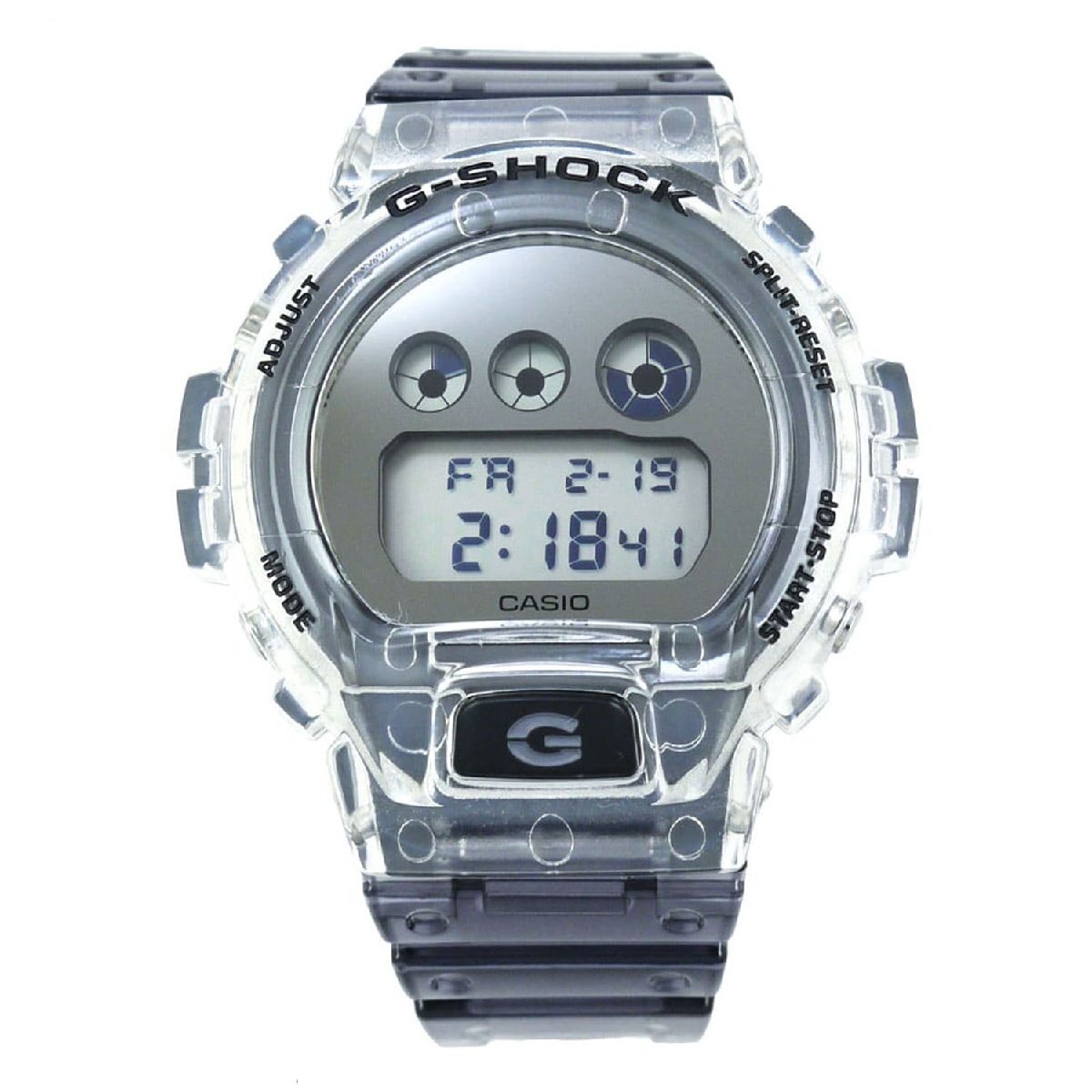 1円～ 1スタ G-SHOCK Gショック ジーショック 限定モデル Clear Skeleton クリアスケルトン 逆輸入海外モデル カシオ CASIO デジタル腕時計の画像8