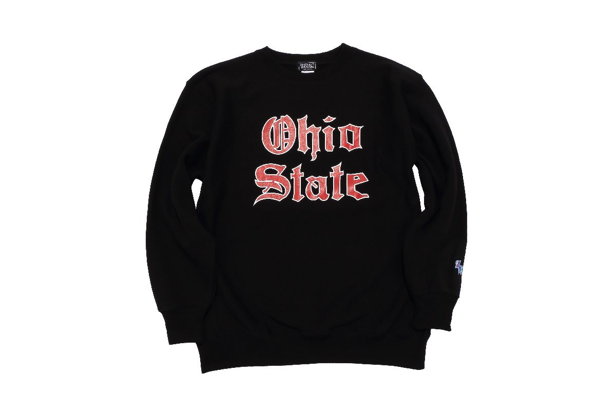 1円～80s Heavyweight Ohio State Logo Another Heaven/アナザーヘブン新品未使用/正規品SWEATスウェット/菅田将暉リバースウィーブサイズLの画像7