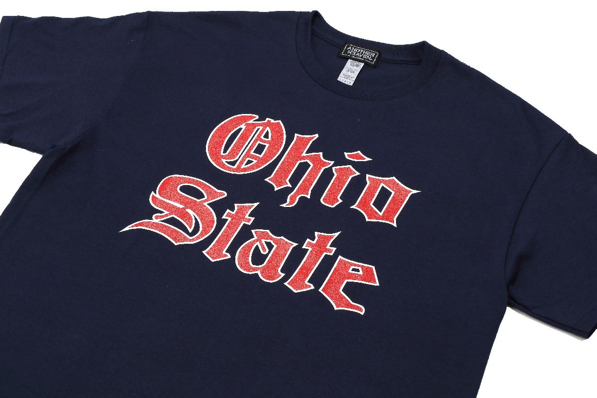 1 jpy ~1 start 80s Heavyweight Ohio State Logo Another Heaven/ hole The -hebn new goods unused / regular goods Tee T-shirt /. rice field .. favorite genuine article size M
