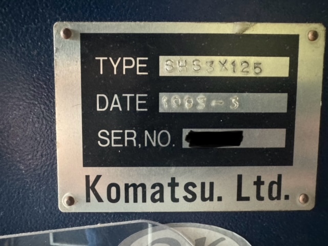 コマツシャーリングSHS3 X125|跨買TOKUKAI - 日本Y拍代標首選 コマツシャーリングSHS3 X125|跨買TOKUKAI - 日本Y拍代標首選